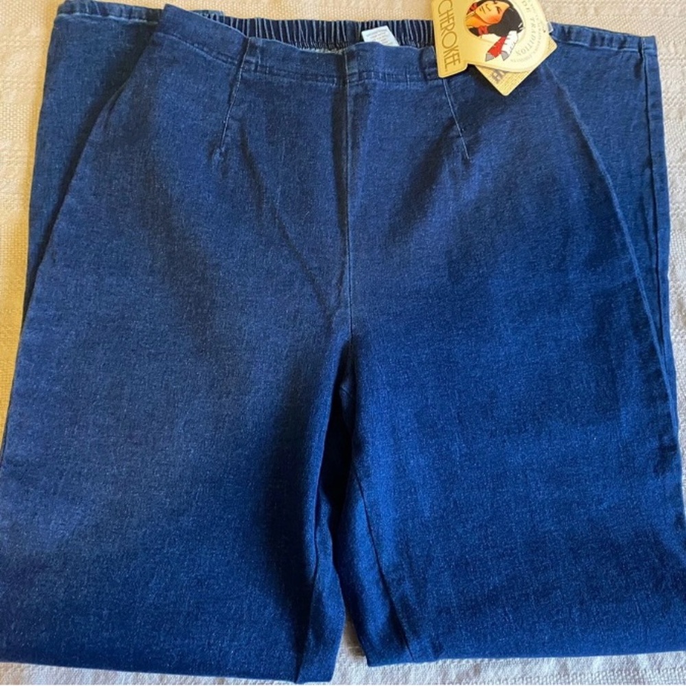 Cherokee Blue Denim pull-on jeans